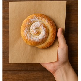 Papel Envolvente Antigordura Kraft em Dispensador 20,6x27cm (6.000 Uds)