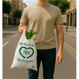 Saco Plastico Reutilizável 80x90cm 50µm (300 Uds)