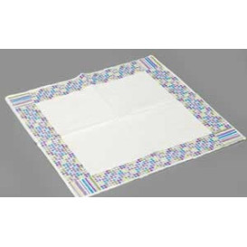Guardanapos Desenho Linhas e Círculos 33x33cm (20 Uds)