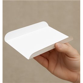 Bandeja Porta Waffle Branco 13,5x10x1,8 cm (100 Uds)