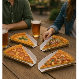 Porção Cartão Pizza Kraft (100 Uds)