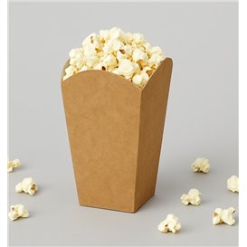 Caixa Pipocas Grande Kraft 150g 8,7x13x20,3cm (250 Uds)
