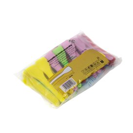 Colher de Gelado Cores CPLA 10cm (100 Uds)