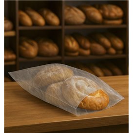Saco de Polietileno Sem fecho 25x35cm G100 (100 Uds)