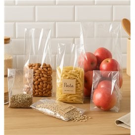 Saco de PP Biorientado Sem fecho 10x15cm G130 (100 Uds)