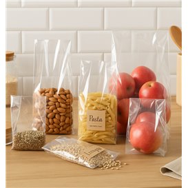 Saco de PP Biorientado Sem fecho 10x15cm G130 (1000 Uds)