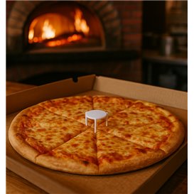Mesinha de Plástico para Pizza 38mm (1.000 Unidades)
