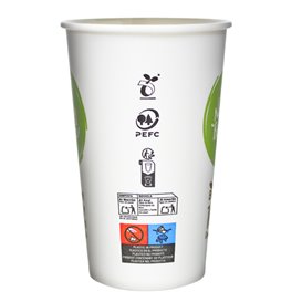 Copo de Cartão e PLA Bioware® 18Oz/540ml Ø9,0cm (50 Uds)