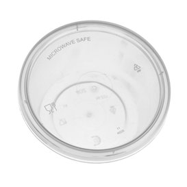Embalagem para Molhos in PP Transparente com Tampa 120ml (1.000 Uds)