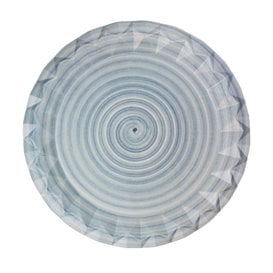 Prato de Cartão Desenho em Cerâmica "Bali" Ø23cm 345g/m² (50 Uds)