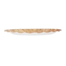 Prato de Cartão Desenho em Madeira "Bali" Ø18cm 290g/m² (50 Uds)