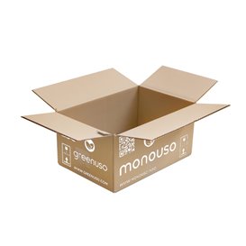Caixa de Cartão Canelado 300x200x150 mm (20 Uds)