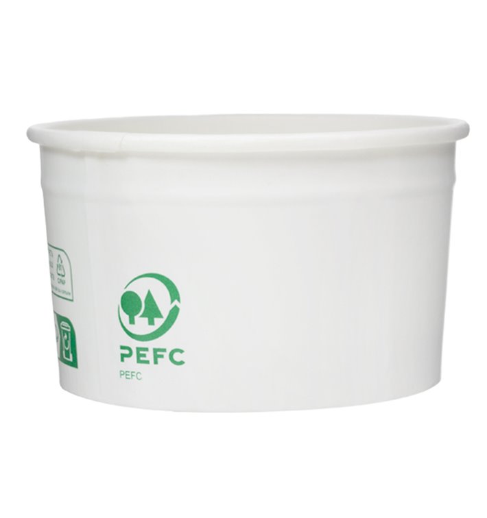 Taça de Cartão Ecologica para Gelados 100ml (2600 Uds)