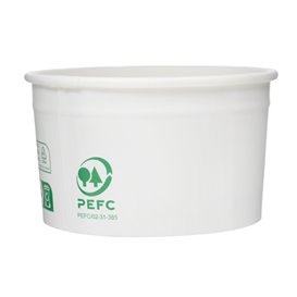 Taça de Cartão Ecologica para Gelados 100ml (65 Uds)