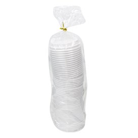 Tampa Perfurada para Copo Branca Ø7,3cm (50 Uds)