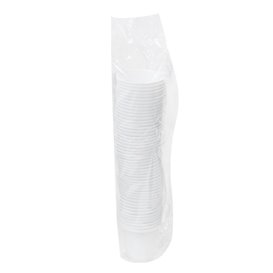 Copo de Plástico Reutilizável PP Branco 80 ml (4.800 Uds) Copo de Plástico Reutilizável PP Branco 80 ml (4.800 Uds)