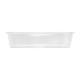 Embalagem Plastico Rectangular Transparente 500ml 17,6x12,4x4cm (50 Uds)