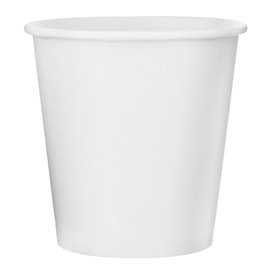 Copo de Cartão Branco 4Oz/120ml Ø6,2cm (50 Uds)