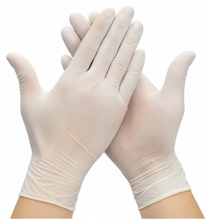 Luvas de Látex sem Talco Branco Medida XL AQL 1.5 (1000 Uds) Luvas de Látex sem Talco Branco Medida XL AQL 1.5 (1000 Uds)