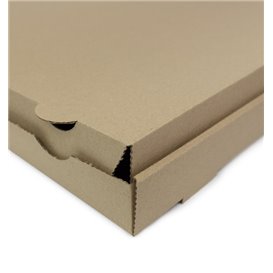 Caixa Cartão Pizza Kraft 40x40x4cm (50 Uds) Caixa Cartão Pizza Kraft 40x40x4cm (50 Uds)