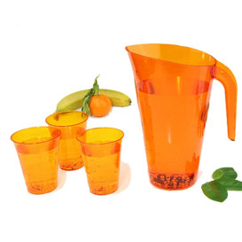 Jarro de Plástico Laranja 1500 ml (1 Ud)