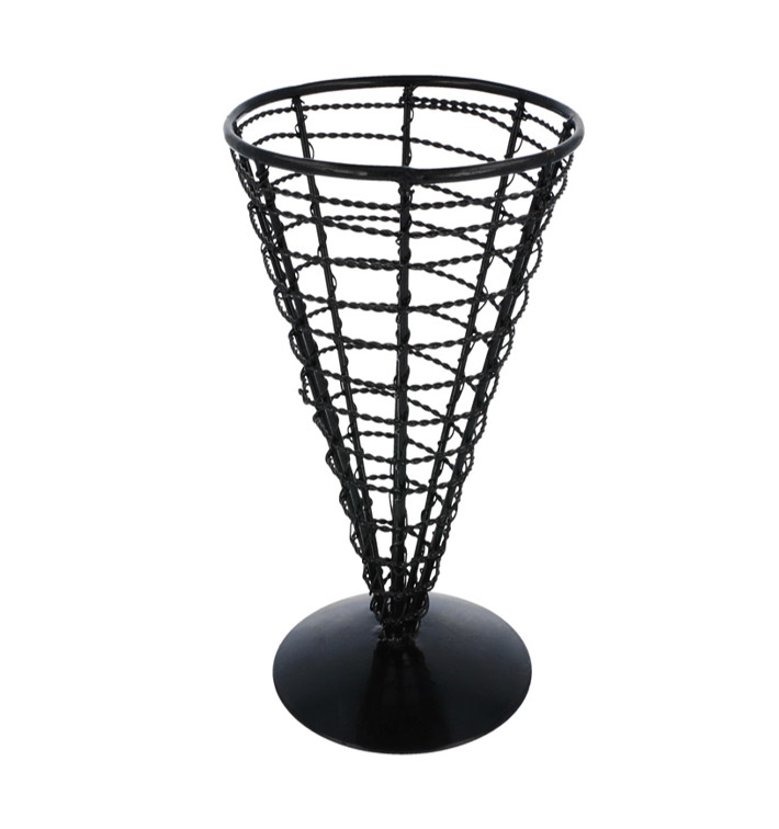 Cesta Apresentaçao de Aço Ø128x225mm Cesta Apresentaçao de Aço Ø128x225mm
