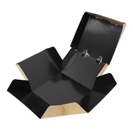 Caixa de Cartão Kraft para Hamburguer Gourmet 12x12x9,0cm (25 Un)