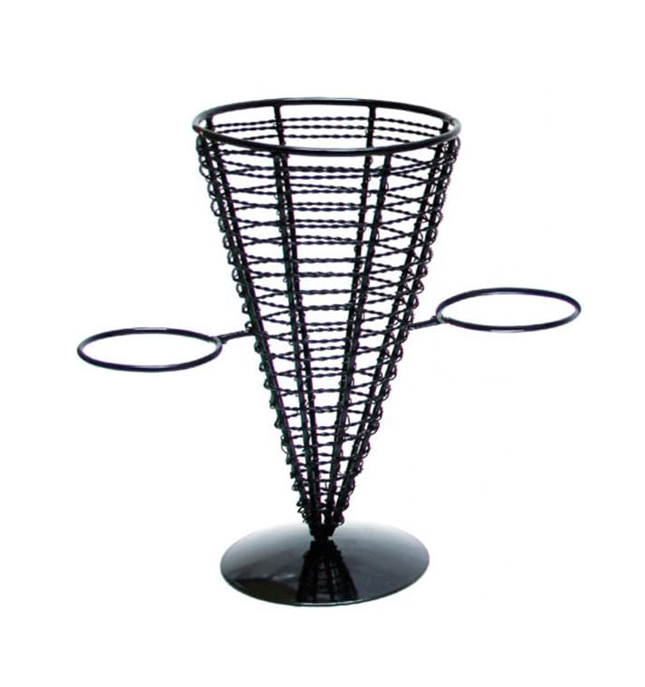Cesta Apresentaçao de Aço 2 Recipientes Ø128x225mm Cesta Apresentaçao de Aço 2 Recipientes Ø128x225mm