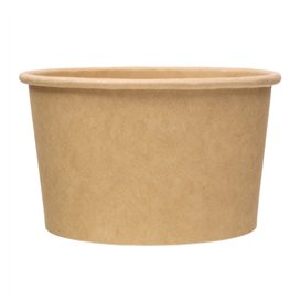 Taça de Cartão para Gelado Kraft 4Oz/115ml (50 Un)