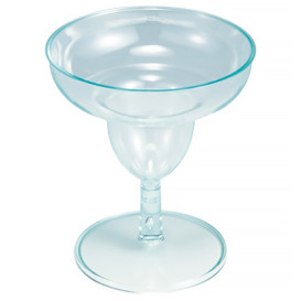 Copo MARTINI o COCKTAIL Plástico Verde Transp.70ml 2P 