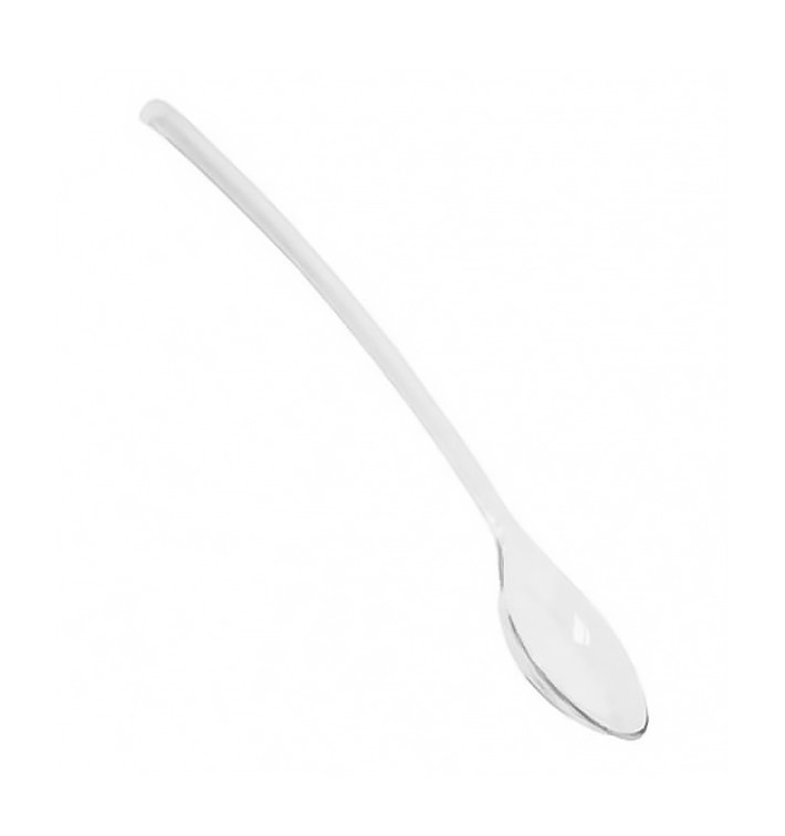 Colher Plastico Degustação Transparente 10,5cm Colher Plastico Degustação Transparente 10,5cm