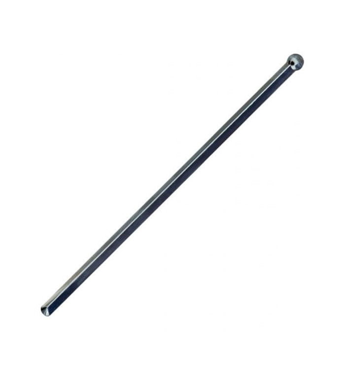 Agitador Bebidas de Plástico Prata 150mm Agitador Bebidas de Plástico Prata 150mm
