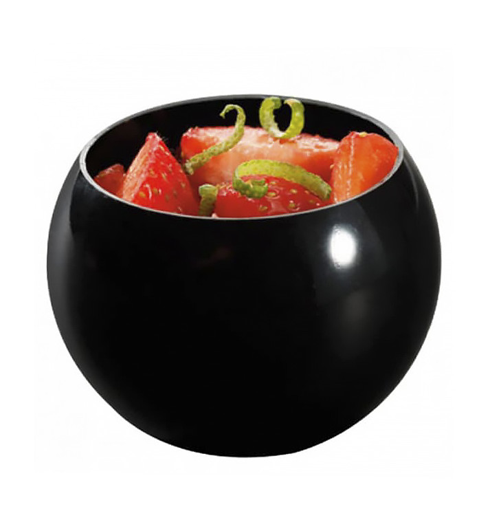 Tigela Degustação Esfero Grande Negro 150 ml Tigela Degustação Esfero Grande Negro 150 ml
