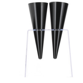Stand Plasticos para 2 copos Trans. (2 Uds)