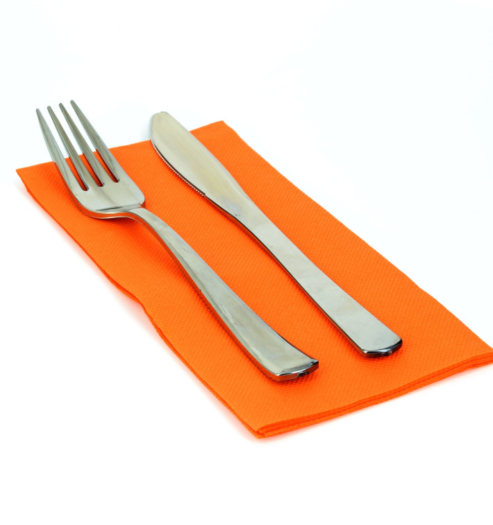 Guardanapos Papel 1/8 40x40cm Laranja Guardanapos Papel 1/8 40x40cm Laranja