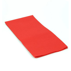 Guardanapos Papel 1/8 40x40cm Vermelho (50 Unidades)