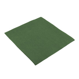 Guardanapos de Papel 40x40cm Verde Escuro (50 Uds)