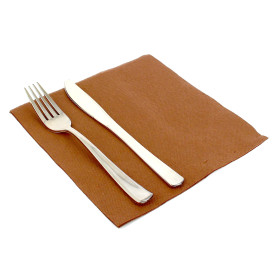 Guardanapos de Papel 40x40cm Marron 