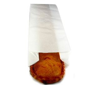 Saco de Papel Branco 9+5x32 cm (250 Uds)