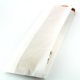 Saco de Papel Branco 9+5x32 cm (250 Uds)