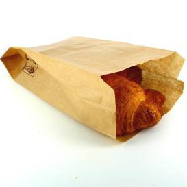 Saco de Papel Kraft 14+7x24 cm (1000 Unidades)