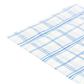 Guardanapos Quadrados Azul 33x33 1 Folha (80 Uds)