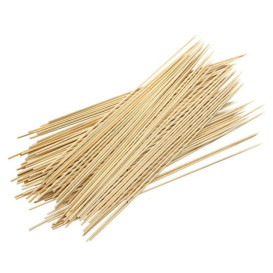 Palito para Espetada Madeira de Vidoeiro 300mm (100 Uds)