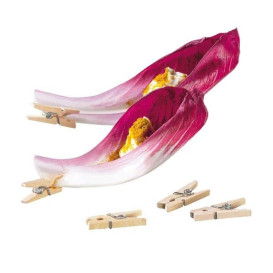 Pinça de Bambu Catering 2,5cm (100 Unidades)